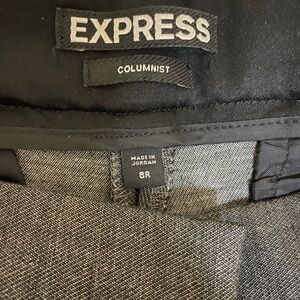 Express Charcoal Columnist Trousers